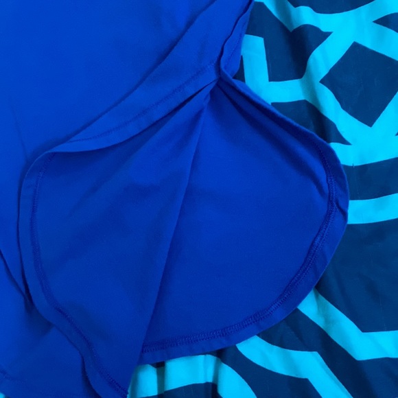 Blue Adidas tank top with breathe able slits on each side. Size Small. - Picture 2 of 3